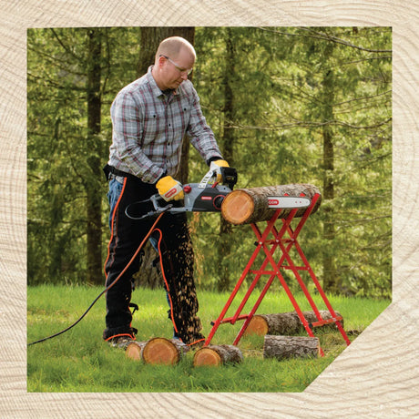 Oregon Steel Log Saw Horse - Foldable & Adjustable 584145