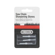 Oregon Sure Sharp Grinding Stones 31396E | 3-Pack Chainsaw Sharpening Stone Replacements
