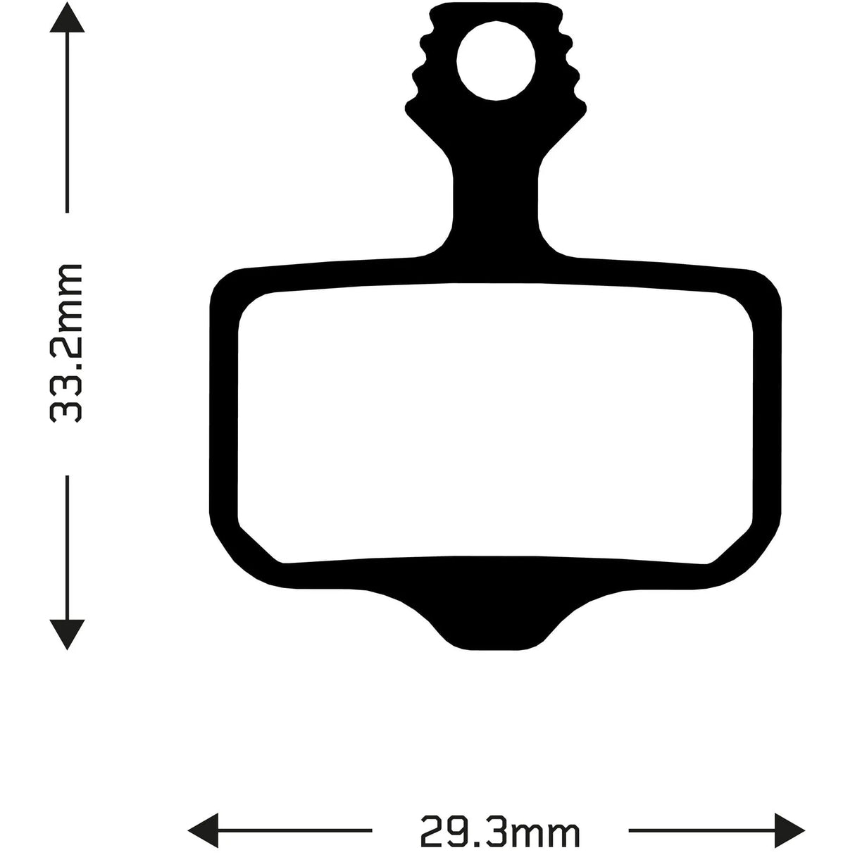 Organic Disc Brake Pads for Avid Elixir, DB, SRAM XX/XO - Resin Compound - PBA0060
