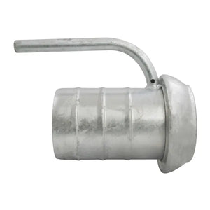 Perrot Male Coupling G8834 - 6in Galvanised Quick Attach with Hosetail