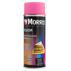 Morris Acrylic Spray Paint Fluorescent Pink 400ml