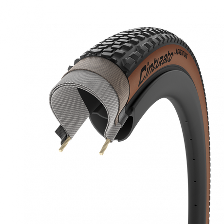 Pirelli Cinturato Adventure Classic Tyre - 700x45c Tan Wall, Tubeless Ready