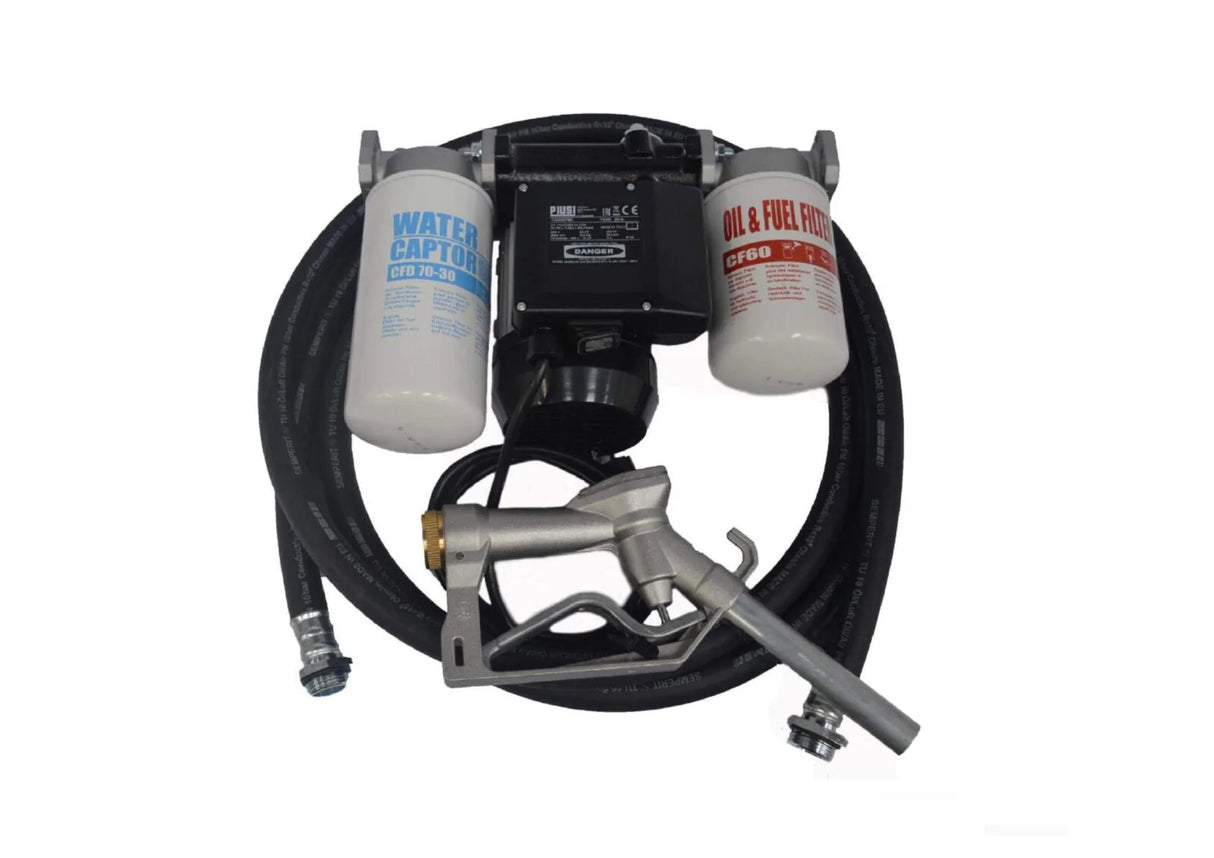 PIUSI K230 Diesel Pump & Filter Kit | 56 & 70 L/min Transfer System