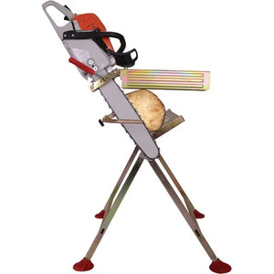 Portek Logmaster Heavy Duty Saw Horse Chainsaw Mounted Log Bench