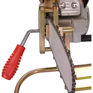 Portek Logmaster Heavy Duty Saw Horse Chainsaw Mounted Log Bench