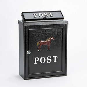 Post Box with Horse Design