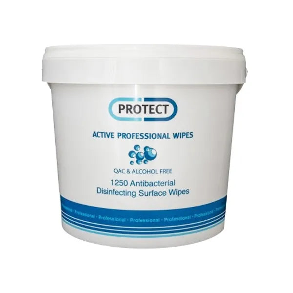 PROTECT Active Disinfectant Wipes - Pack of 1,250
