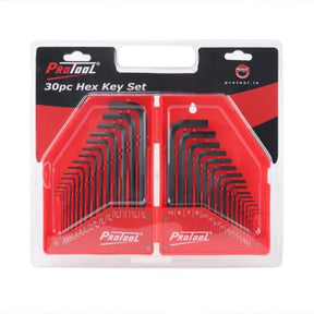 Protool 30-Piece Hex Key Set in Case.