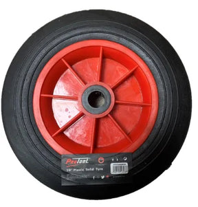 Protool 250mm Solid Rubber Wheel, 20mm Bore (P10)