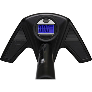 Digital Team Floorpump with Precision Pressure Gauge - 160 PSI, Black