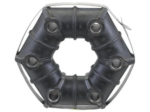 PTO Rubber Drive Coupling 114mm - Fits Grass Toppers | Sparex 167865