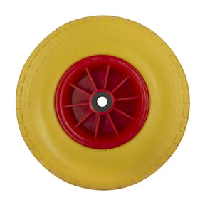 PU Foam Flat Free Wheel Barrow Wheel 400 x 6 - 20mm