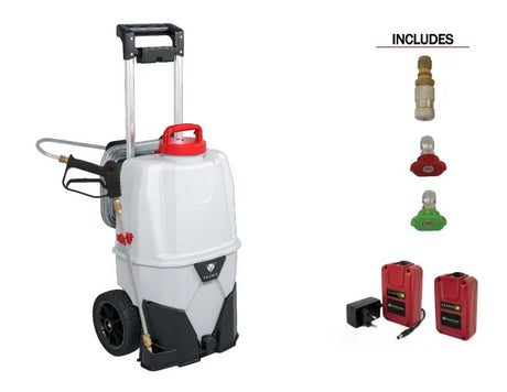 Pulmic Industrial 35L Chemical Trolley Sprayer with x2 Batteries & Charger