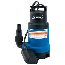 Draper Submersible Dirty Water Pump with Float Switch, 200 L/min, 750 W