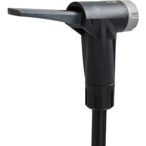 Easitrax 4 Floor Pump - Blue, High-Pressure Bike Pump with Auto-Select Head and 2.5" Gauge