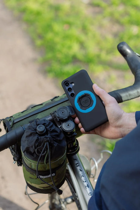 Quad Lock Stem Cap Mount - Secure & Sleek Bicycle Phone Holder