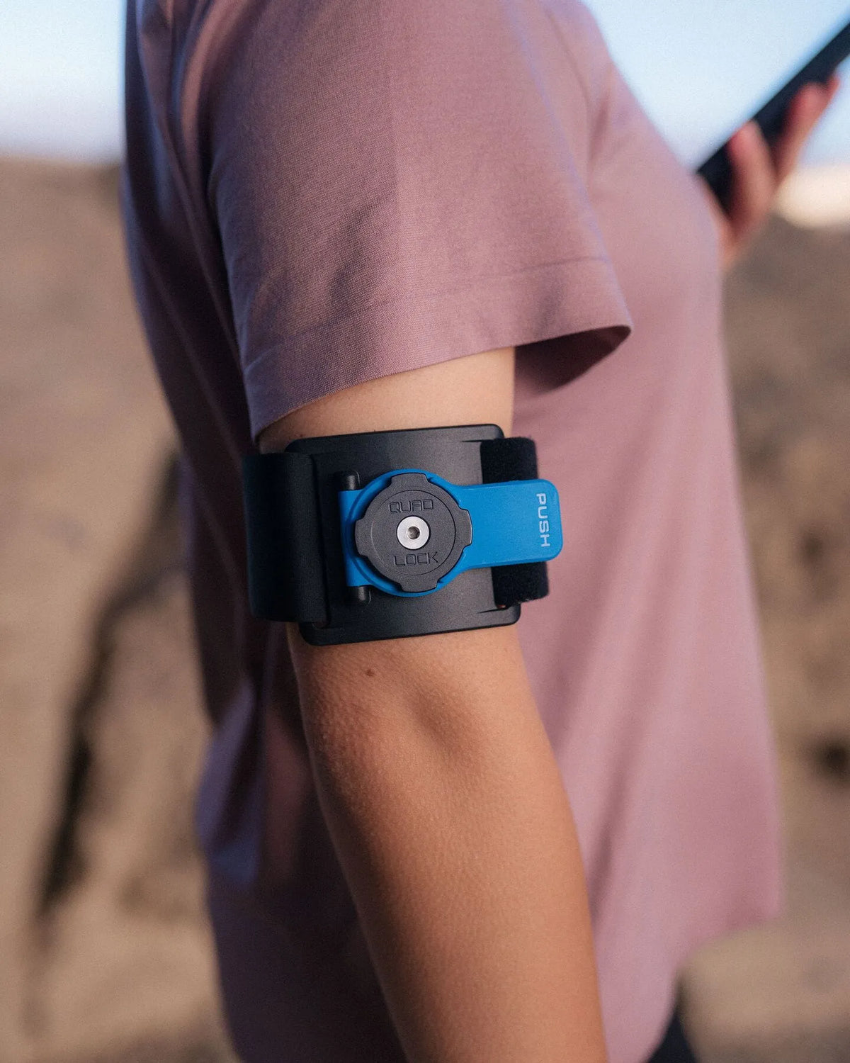 Quad Lock Sports Armband - Secure Phone Mount for Running & Fitness | QLKM1006