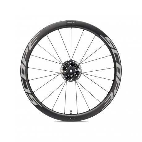 R4 Disc Carbon Road Wheelset - 45mm Aero, Diamond Ratchet Hub, Tubeless, 1585g