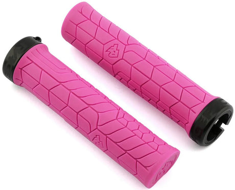 Race Face Getta Grips 33mm - Magenta/Black - MTB Lock-On Grips
