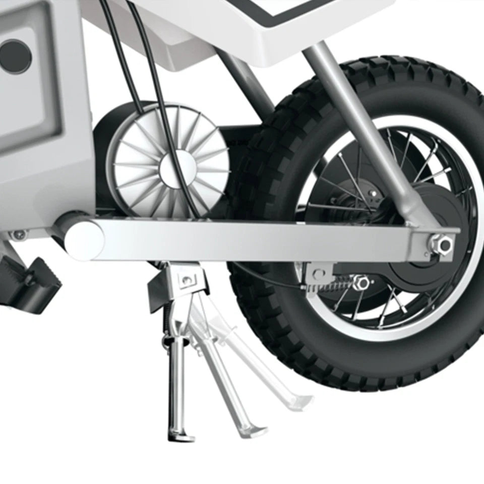 Razor MX400 Electric Motocross Dirt Bike for Teens - White