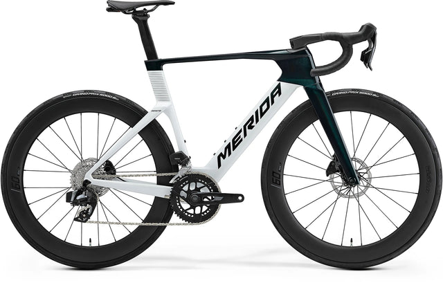 Merida Reacto 7000 - Halo Green / Pearl White - 2027