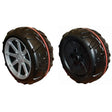 Peg Perego Polaris Ranger Rear Wheel Set