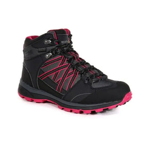 Regatta Kimberley Walsh Samaris II Mid Waterproof Walking Boots Briar Dark Cerise