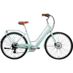 REID Ladies Classic eBike Womens Electric City Bike 46cm Medium  - 250W Motor & Vintage Style in Sage
