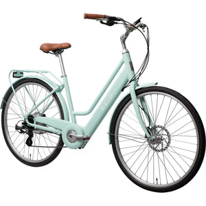 REID Ladies Classic eBike Womens Electric City Bike 46cm Medium  - 250W Motor & Vintage Style in Sage