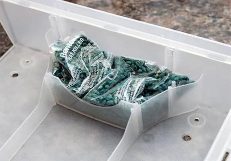 Rentokil Rat Killer Grain Bait 3 Sachets - Fast-Acting and Effective Rat Poison
