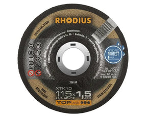Rhodius Cutting Disc XTK10 - 115 X 1.5 X 22.23mm