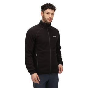 Regatta Men's Hadfield Full Zip Fleece Black
