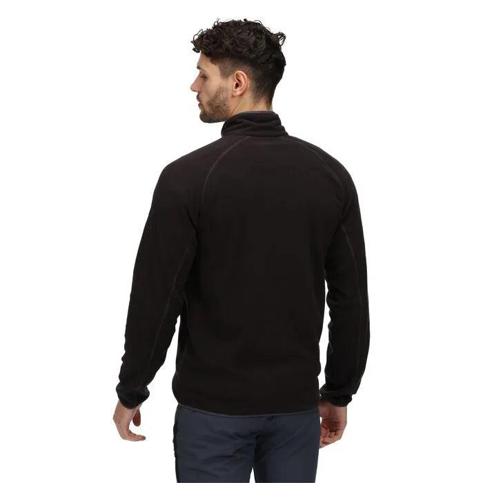 Regatta Men's Hadfield Full Zip Fleece Black
