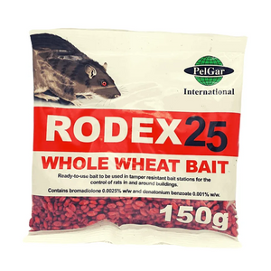 Rodex 25 Whole Wheat Bait 150g
