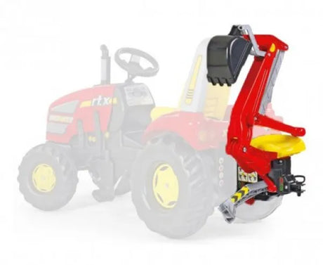 Rolly Red Backhoe