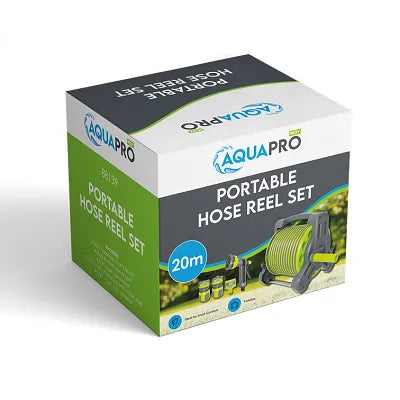 Moy AquaPro Portable Hose Reel Set 20m