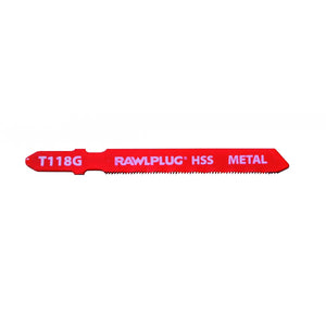 Rawlplug Jigsaw Blades for Metal Cutting