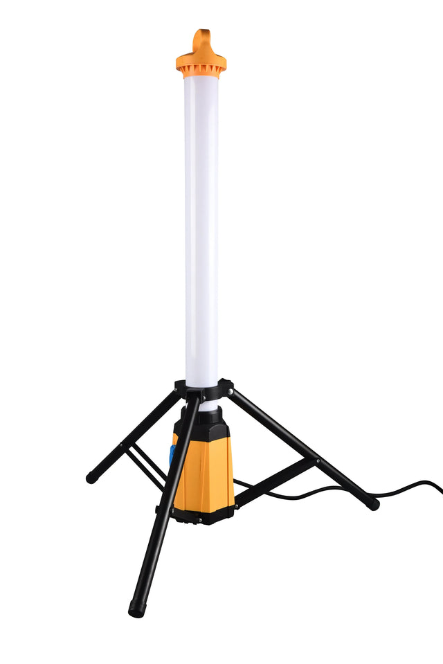 Rugged Upright LED Worklight 50W - 220V | 3800 Lumen, IP44, 360º Illumination