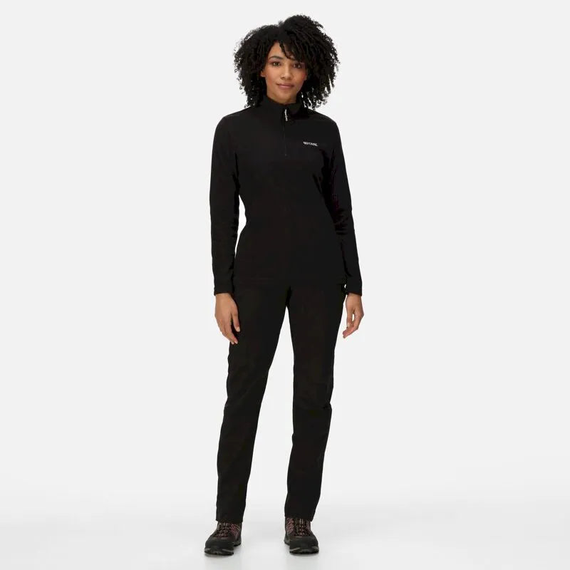 Regatta Women's Sweethart Lightweight Half-Zip Fleece Black
