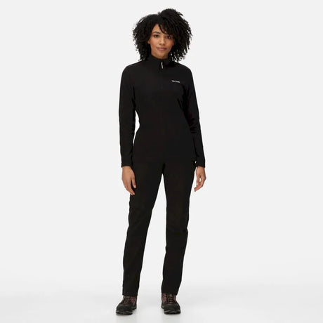 Regatta Women's Sweethart Lightweight Half-Zip Fleece Black