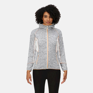 Regatta Women's Walbury III Full Zip Fleece White