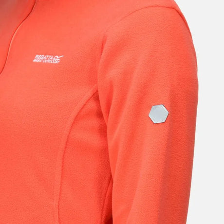 Regatta Women's Clemance III Full Zip Fleece Neon Peach