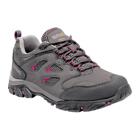 Regatta Women's Holcombe Waterproof Low Walking Shoes Steel Vivacious