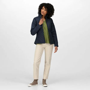 Regatta Women's Charleigh Quilted Insulated Jacket Navy Tile
