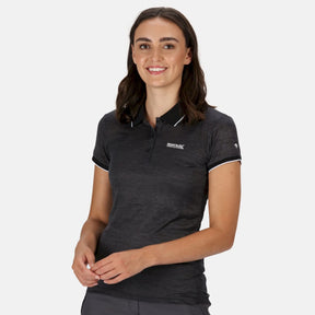 Regatta Women's Remex II Active Polo Shirt Black