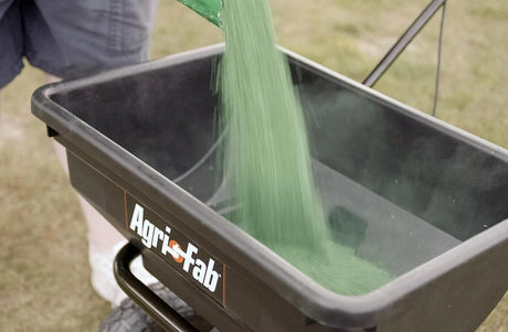 Agri-Fab 85 LB Push Broadcast Salt and Seed Spreader