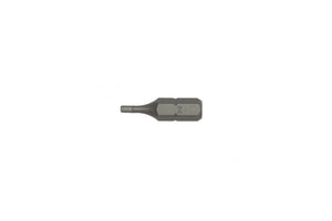 Teng Tools 2mm Hexagon Screwdriver Bits 1/4" Hex 25mm Long