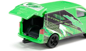 Siku 1:87 VW Transporter T5 - Diecast Model with Trailer Hitch and Detailed Finish