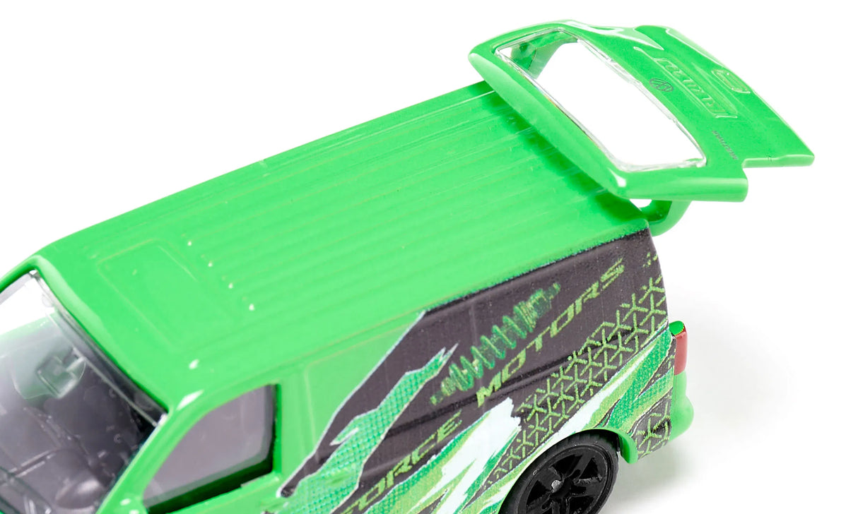 Siku 1:87 VW Transporter T5 - Diecast Model with Trailer Hitch and Detailed Finish