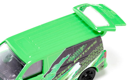 Siku 1:87 VW Transporter T5 - Diecast Model with Trailer Hitch and Detailed Finish